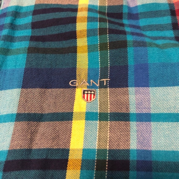 Gant Americana L/S Plaid Shirt - Cotton & Cashmere - Picture 2 of 6